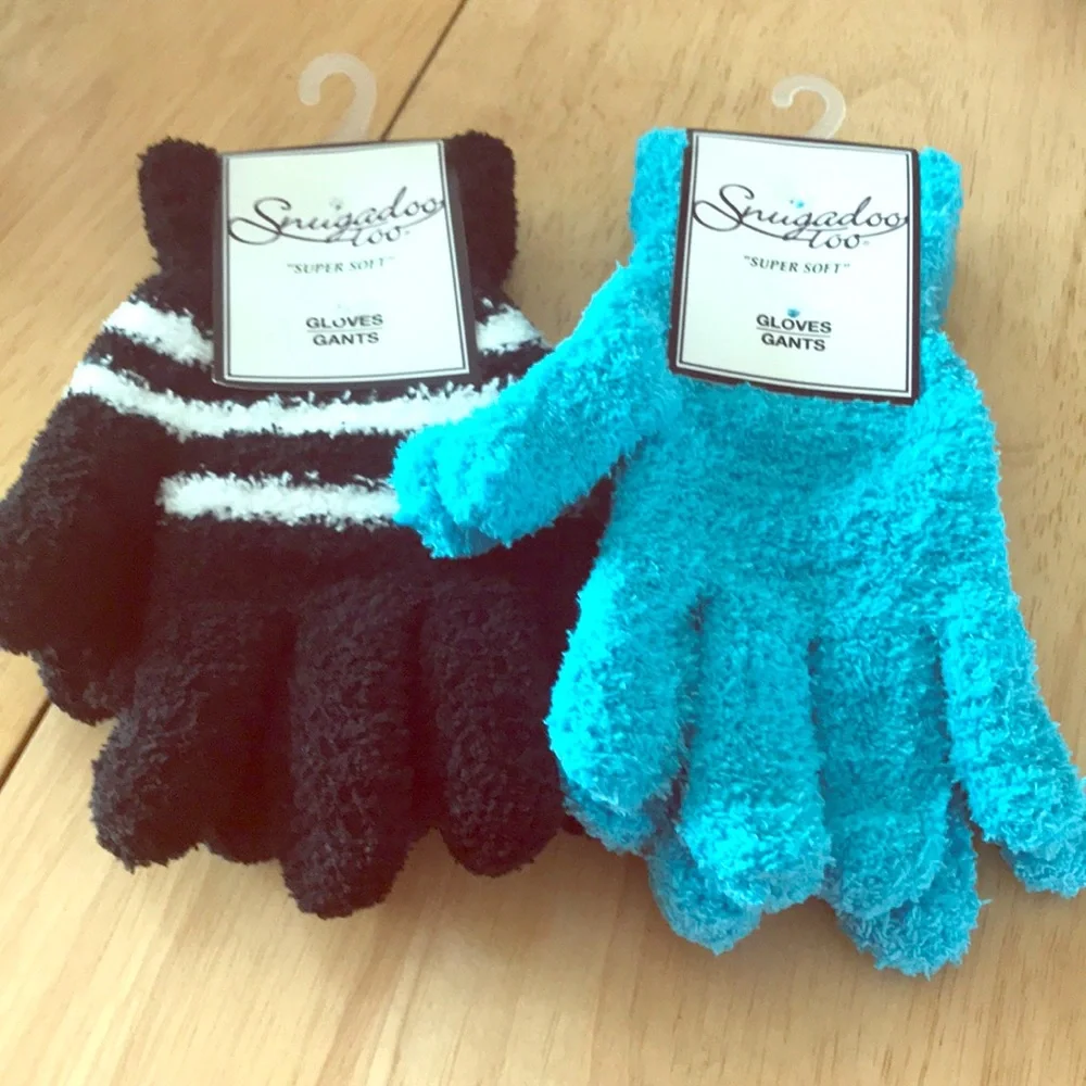 New snugadoo too gloves soft fabric 2 pack